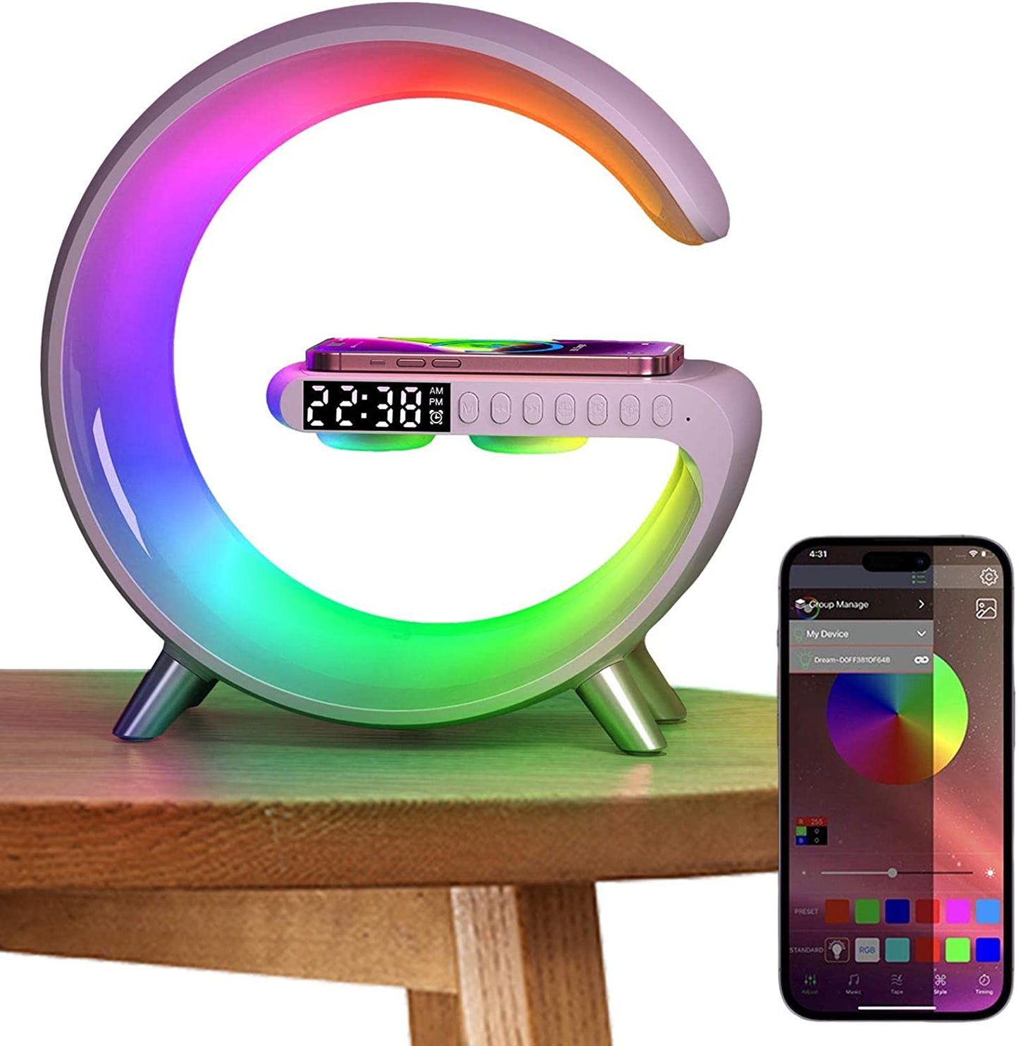 Spark and Find™ Charger Lamp