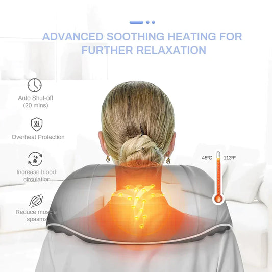 Spark and Find™ Neck and shoulder massager - Relaxation done right
