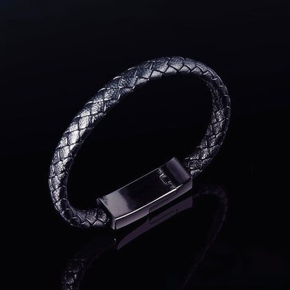 Spark and Find™ Wireless Charging Bracelet - Charging on the go